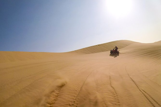2hr COMBO - 1hr Lie-down Sandboarding and 1hr Quad Bike ride - What the guide support adds
