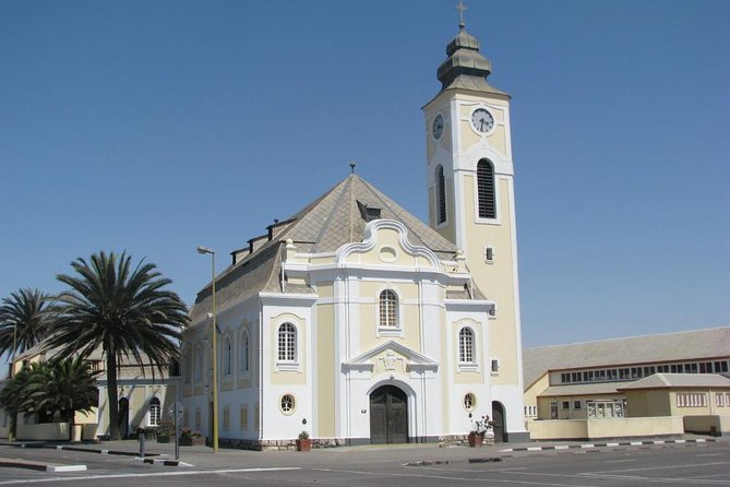 City Tour of Historical Swakopmund - The Lutheran church and a story about faith in a young town