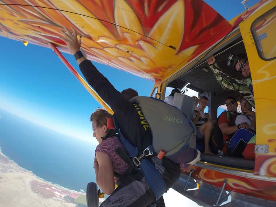 From Swakopmund: Tandem Sky Diving - Safety, instructors, and the waiting period
