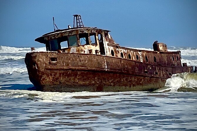 Full Day Tour Shipwreck Sandwich Harbour Adventure - Sandwich Harbour, where Namib dunes meet the Atlantic