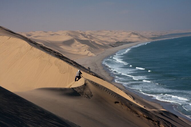 Half-Day Sandwich Harbour Tour from Walvis Bay with Lunch - Walvis Bay Lagoon and the first wildlife stop