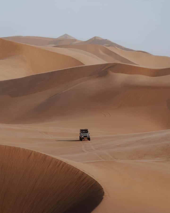 Kayak Dune Day - The 4x4 route across Pelican Point and Donkey Bay