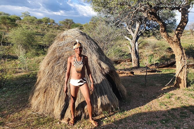 Private Guided Walking Tour with the San in Windhoek - Ostrich-egg jewelry and a small souvenir choice