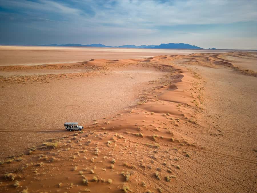 Private Sandwich Harbour 4x4 Tour with Lunch - Walvis Bay - Entering the Namib Desert by 4x4