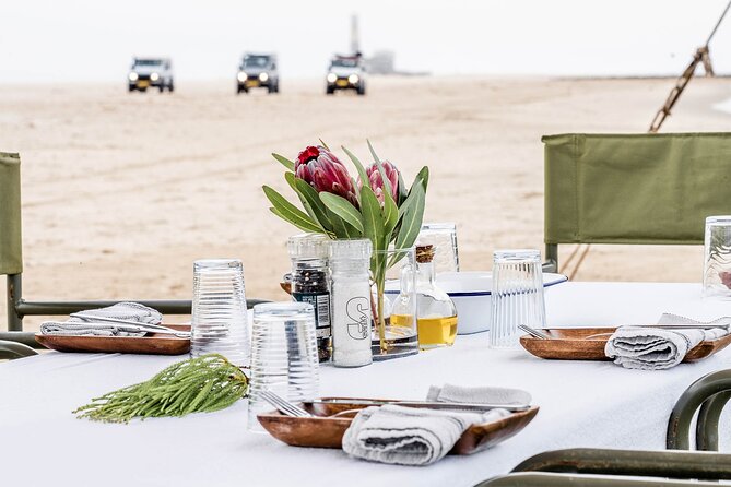 Sandwich Harbour 4x4 Half Day Experience with Beach Braai - Pelican Point and the beach braai