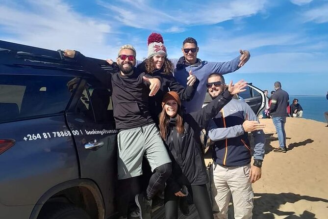 Sandwich Harbour 4x4 Tours at Walvisbay, Namibia - Four hours on the wind-sculpted dunes