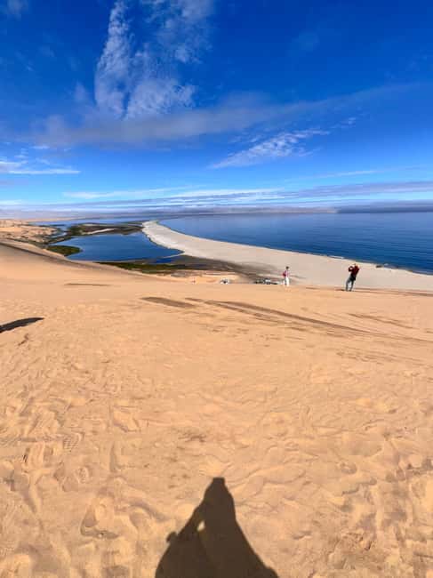 Sandwich Harbour Experience – Where Dunes Kiss the Ocean - Flamingos and Pelicans at Walvis Bay Lagoon