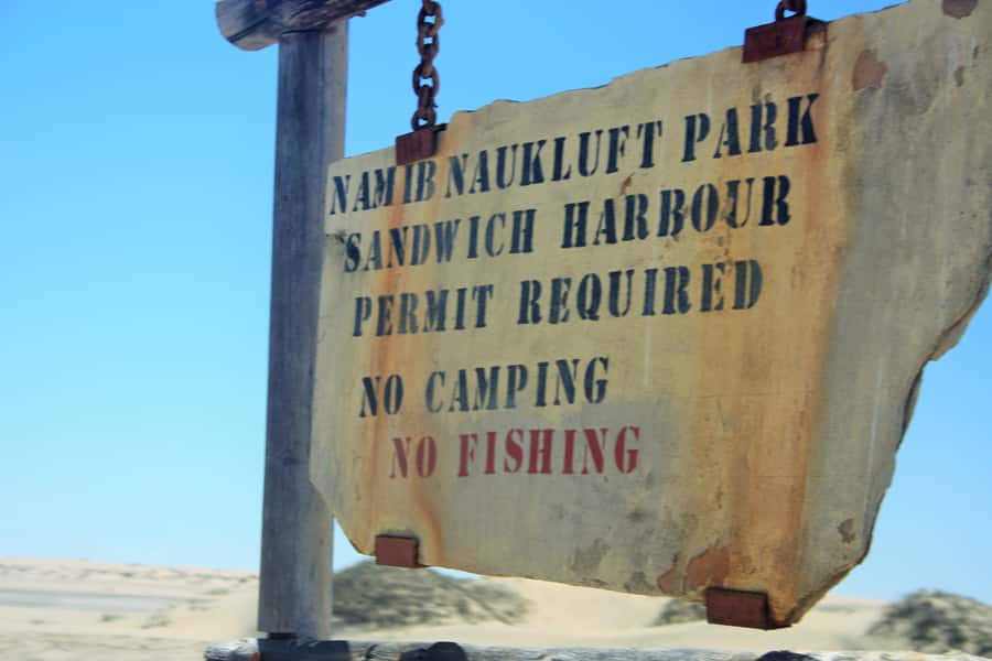 Self-Drive Guided Tour to Sandwich Harbour - The salt refinery and natural salt pans