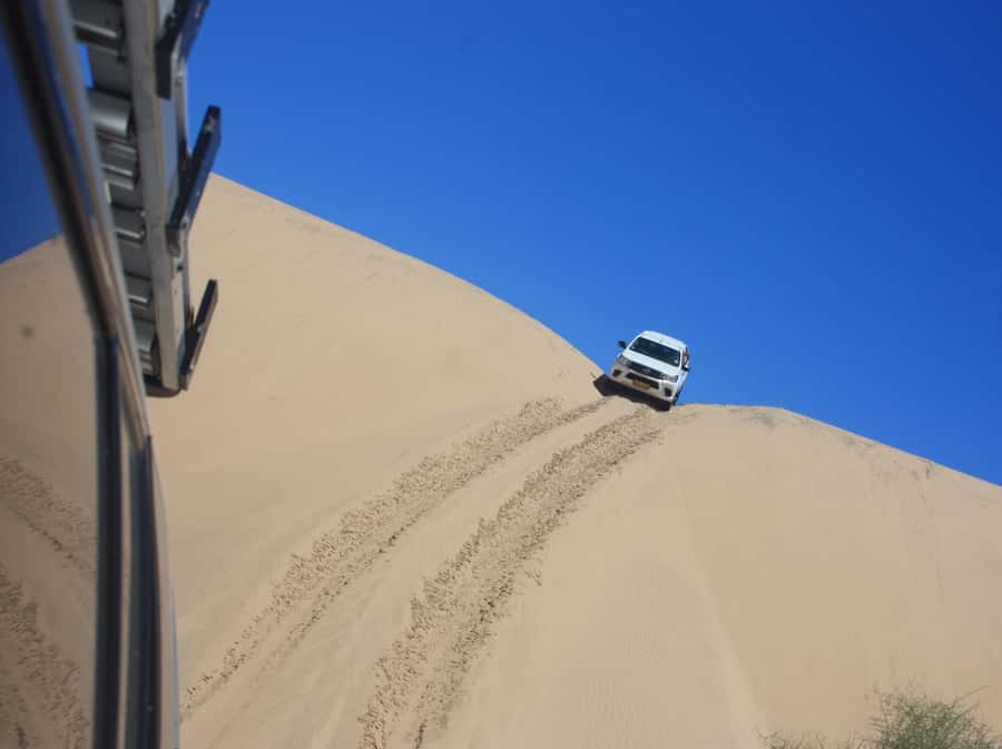 Self-Drive Guided Tour to Sandwich Harbour - The final run to Sandwich Harbour