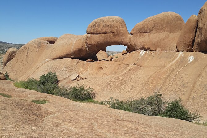 Spitzkoppe Day Tour from Swakopmund - Henties Bay as the practical halfway pause