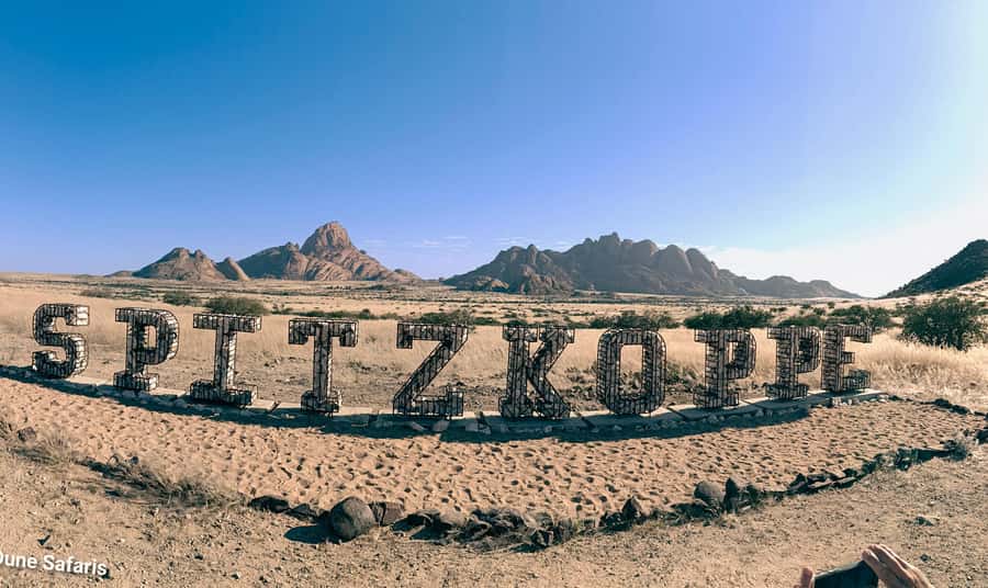 Spitzkoppe : via Zeila Shipwreck - Leaving Swakopmund or Walvis Bay at 7:30 AM