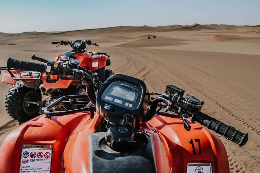 Swakopmund: Desert Dunes Quad Biking with Optional Sandboard - Getting Comfortable on the Quad Bike