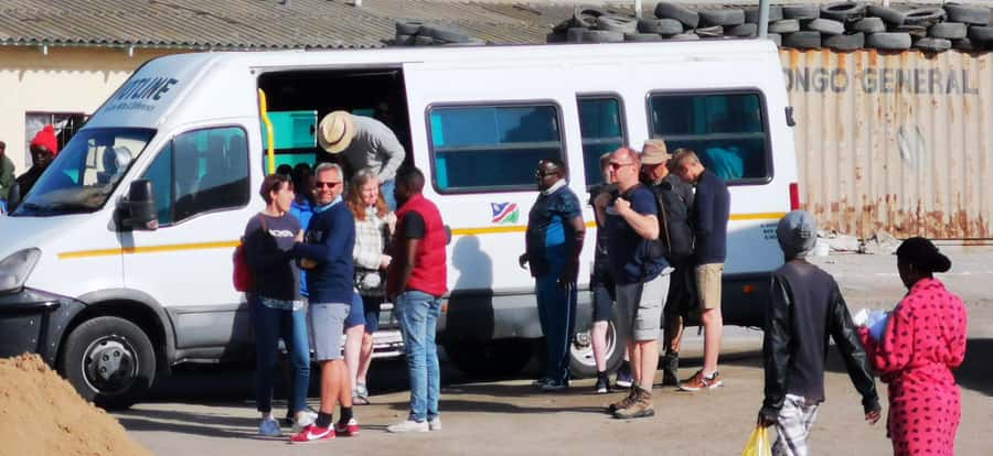 Walvis Bay: Mondesa Township Tour - The choir brings the visit home