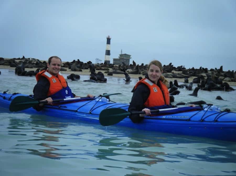 Walvis Bay: Pelican Point Kayaking Tour - A morning road trip across Walvis Bay’s wild edge